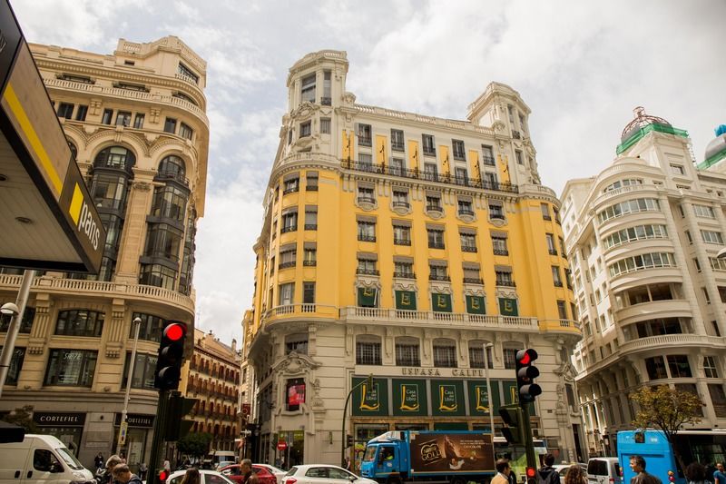 Hotel Arosa Madri Exterior foto
